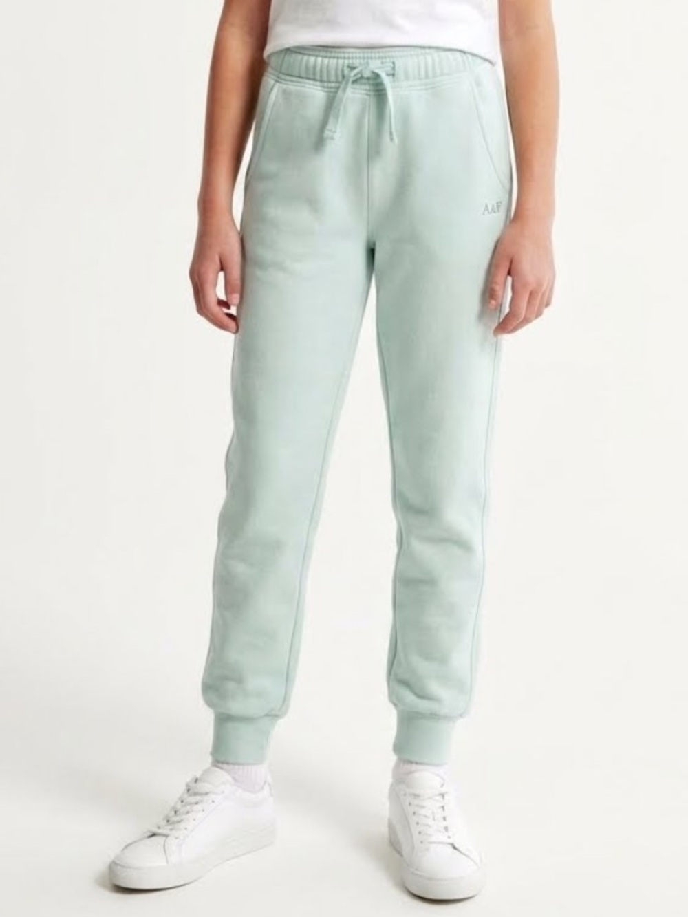 Abercrombie & Fitch Light Gray Kids Sweatpants Joggers
